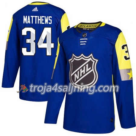 Toronto Maple Leafs tröja Auston Matthews 34 2018 All-Star Atlantic Division Adidas Royal Blå Authentic - NHL Tröjor Herr Toronto Maple Leafs tröja Auston Matthews 34 2018 All-Star Atlantic Division Adidas Royal Blå Authentic - NHL Tröjor Herr